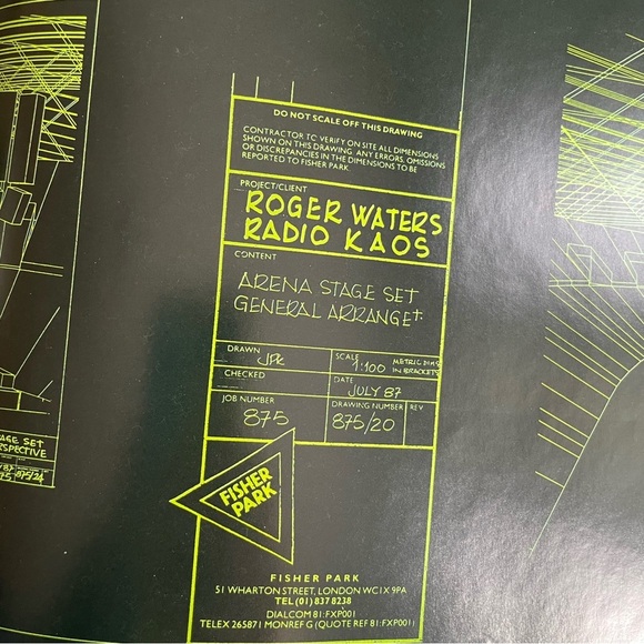 Roger Waters Radio KAOS Vinyl Record - Picture 7 of 16